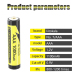 Акумулятор AAA Ni-26/AA, 1000mAh, LiitoKala (оригінал) (випис. по 5 шт)