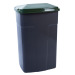 Бак мусорный 90л (темно-серый/зеленый) Алеана