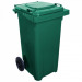 Бак для сміття на колесах "Євро" 120л зелений (940*550*500 мм)  Алеана