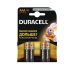 Батарейка AAA "мини пальчик"щелочная Duracell Alkaline LR 03 на блистере (4шт.)
