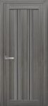 Двери Верона С1 СМАРТ 2000*800 мм жемчуг графит + стекло BLK