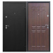 Дверь брон.  960*70 метал/МДФ накл. левая улица Сопрано Дуб шоколадный