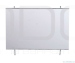 Екран під ванну БІЧНІЙ ODA 0.67*50 см білий Ванна шириною 70см "Універсал"