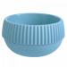 Горшок цветочный "Бохо" низкий сизый голубой (D-18; 22*12 см, 1,4л) Алеана