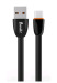 Кабель USB Avantis AC-22m (плоский) (3,4А) Micro Black