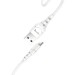 Кабель USB Avantis A100 Wide Power 3A charging data cable Micro White