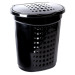Корзина для белья 60л. (черная) (50*39*58) Алеана