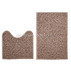 Коврик в ванную комнату "двойка" (44*70+44*40 см) бежевый LITTLE