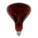 Лампа червона 250 W Lemanso (повністю червона,  інд. упак.)