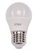 Лампа светодиодная "шарик" G45 6W (аналог 60W) E27 3000 (теплый свет) Luxel (ECO)