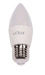 Лампа светодиодная "свеча" C37 10W (аналог 100W) E27 4000 (нейтральный свет) Luxel (ECO)
