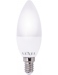 Лампа світлодіодна "свічка" C37 4W (аналог 40W) E14 4000 (нейтральне світло) Luxel (ECO)