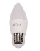 Лампа светодиодная "свеча" C37 6W (аналог 60W) E27 3000 (теплый свет) Luxel (ECO)