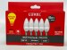 Лампа светодиодная "свеча" C37 6W Multipack*5 шт (аналог 60W) E14 4000 (нейтральный свет)  Luxel (ECO)