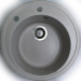 Мийка кухонна гранітна Adamant SUN 510 св-сірий-09 з євросифоном