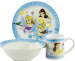 Набір дитячий "Принцеси" 3 предмети (тарілка, салатник, кружка 230мл)