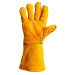 Перчатки сварщика (краги длинные ) желтый спилок, с подкладкой 10 размер