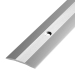 Порог алюмин. анодированный рифленный 40 мм* 0,9 м (серебро)