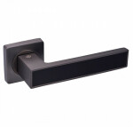 Ручка дверна Gavroche роздільна Magnium Mg-A3 MBN / BLACK чорний / графіт