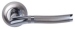 Ручка дверна Gavroche роздільна Titanium SN/CP нікель/хром