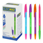 Ручка кулькова BLOOM, 0.7мм. ассорті корпусів, сині чорнила (50 шт./уп.)