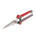 Секатор 200 мм для винограда, INOX, двухкомпонентная рукоятка Intertool