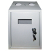Шкафчик для газового счетчика без зад. стенки G4 белый (метал. корпус) 220*175*280мм