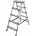 Стремянка-лестница алюминиевая двухсторонняя 2*5 ступ.