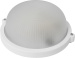 Світильник коло, пило і вологозахищений (пластик/скло) IP65 НВП-65 білий опал