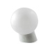 Світильник настінний прямий (білий) НББ20У-60-061У1 з плафоном Куля опал-160 (пластик ударостійкий)