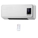Тепловентилятор настенный Domotec 2000 Вт (функц. таймера ,керам. нагр. элемент, пульт ДУ) (Гарантия по факту!)