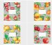 Зошит шкільний 36  лист.  лн  "Мрії збуваються " "Fruits book   " " (16 шт./уп)