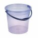 Ведро 12 л прозрачное фиолетовое (t=+95°C/-25°C) R plast