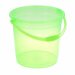 Ведро 12 л прозрачное зелёное (t=+95°C/-25°C) R plast
