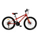 Велосипед 24 Cross Bike Spark AD, рама сталь 11, 21 скорость, дисковые тормоза, красный  (без крыльев, подножки) в коробке