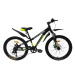 Велосипед 26 Cross Bike Dragster Susp, алюміній 11, 7 швидкостей, дискові гальма, чорно-жовтий  (в коробці)