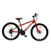 Велосипед 26 Cross Bike Spark D-AL рама сталь 13, 21 скорость,  дисковые тормоза, красный (без крыльев, подножки)  в коробке
