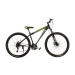 Велосипед 29 Cross Bike Storm, сталь 17, 21 швидкість, дискові гальма, чорно-зелений (без щитків в коробці